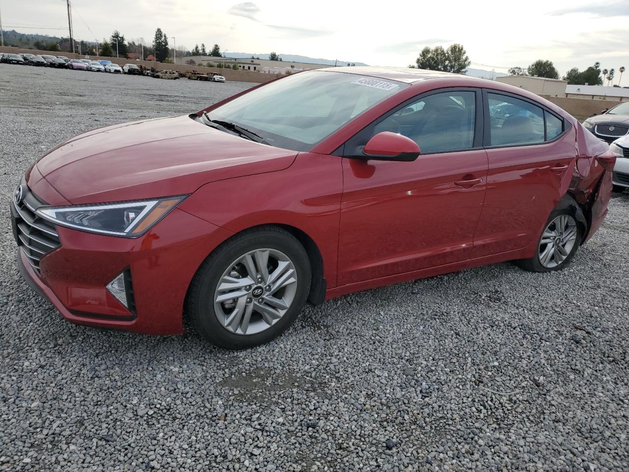 2020 Hyundai Elantra VIN KMHD84LF3LU066200