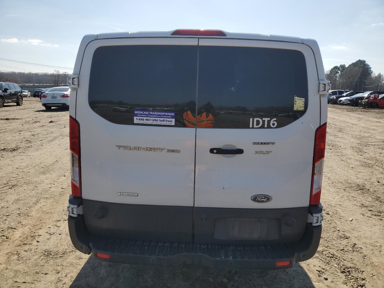 2018 Ford Transit VIN 1FBZX2YG4JKA75505 Copart auction photo, front end / mechanical damage thumbnail 6
