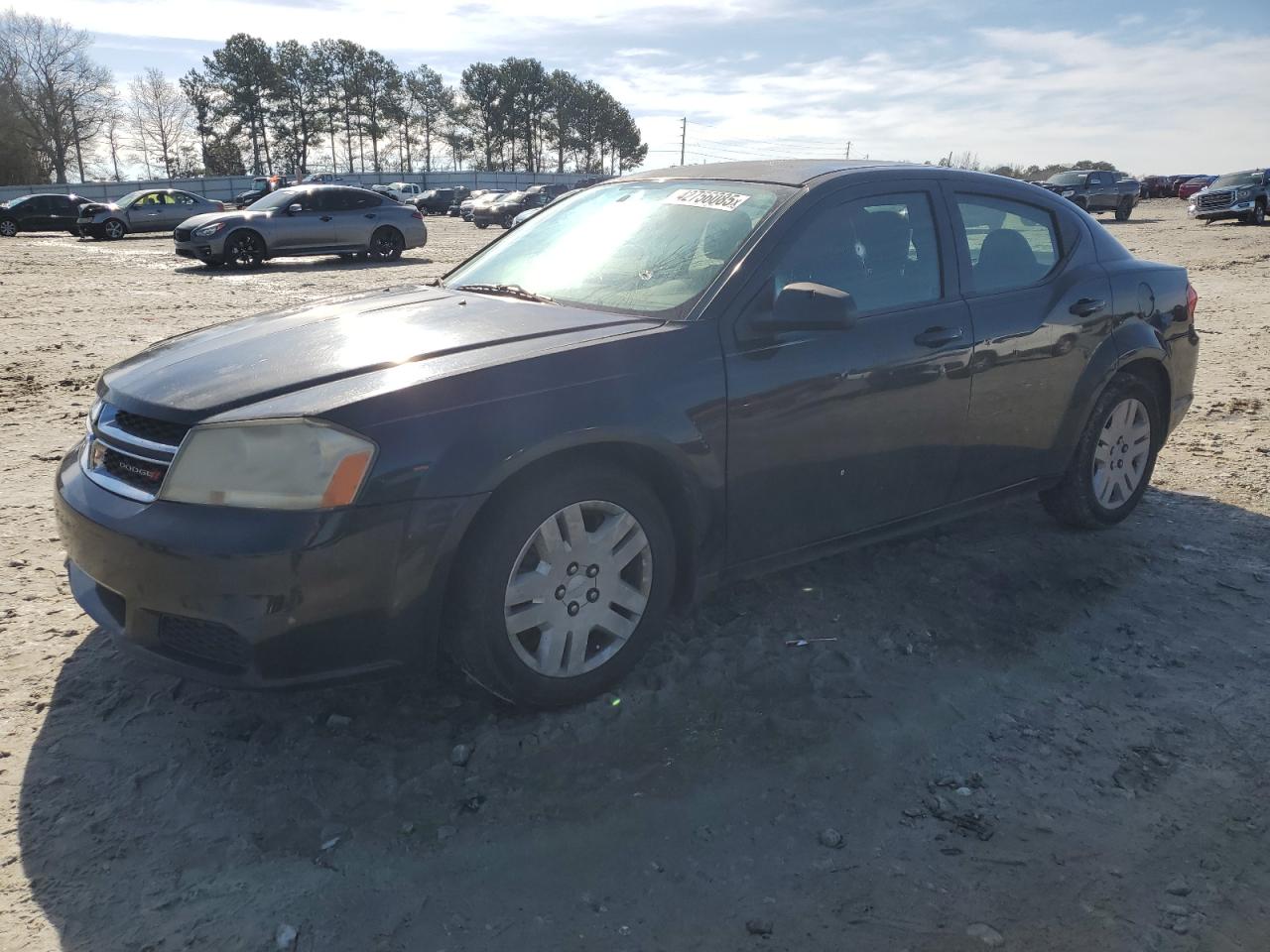 2014 Dodge Avenger VIN 1C3CDZAB4EN105483 - Copart auction photo