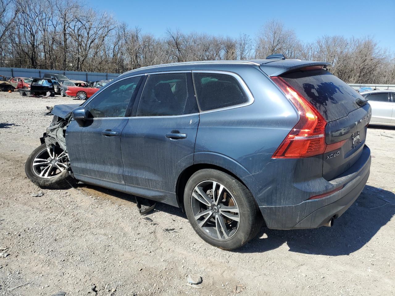 2020 Volvo XC60 VIN YV4102RK6L1490511 Copart auction photo, front end / undercarriage damage thumbnail 2