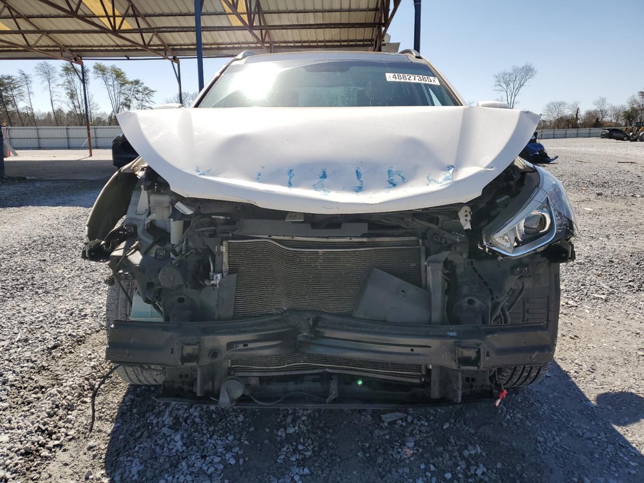 2013 Hyundai Santa Fe VIN KM8SRDHF4DU000477 Copart auction photo, front end / minor dent/scratches damage thumbnail 5