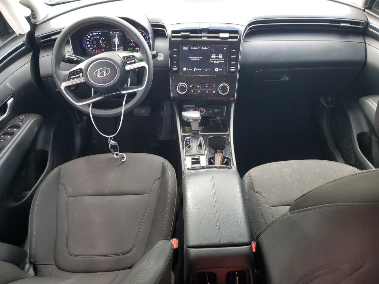 2023 Hyundai Tucson VIN 5NMJBCAE9PH268033 Copart auction photo, all over damage thumbnail 8
