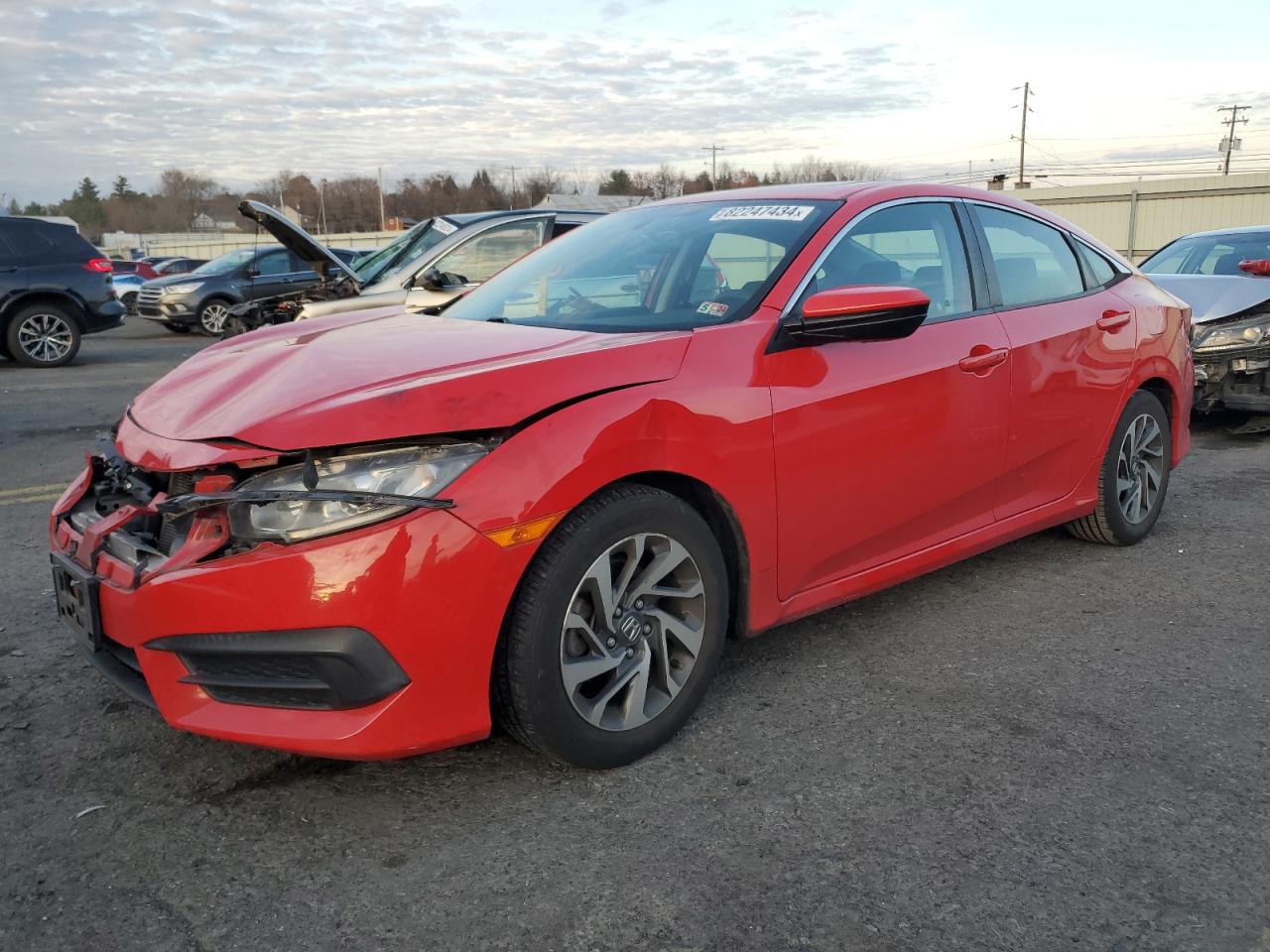 2017 Honda Civic VIN 2HGFC2F78HH502197
