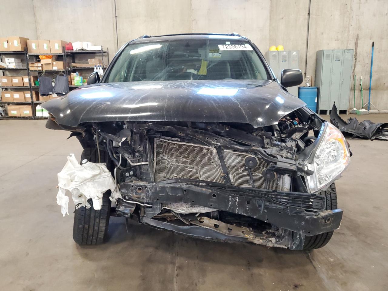 2012 Toyota RAV 4 VIN 2T3BF4DV3CW249980 Copart auction photo, front end / undercarriage damage thumbnail 5
