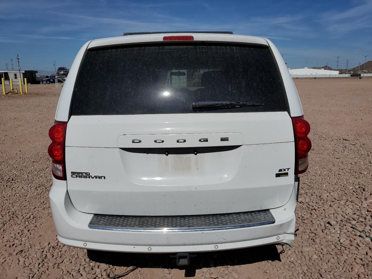 2016 Dodge Caravan VIN 2C4RDGCG5GR273495 Copart auction photo, side / rear end damage thumbnail 6
