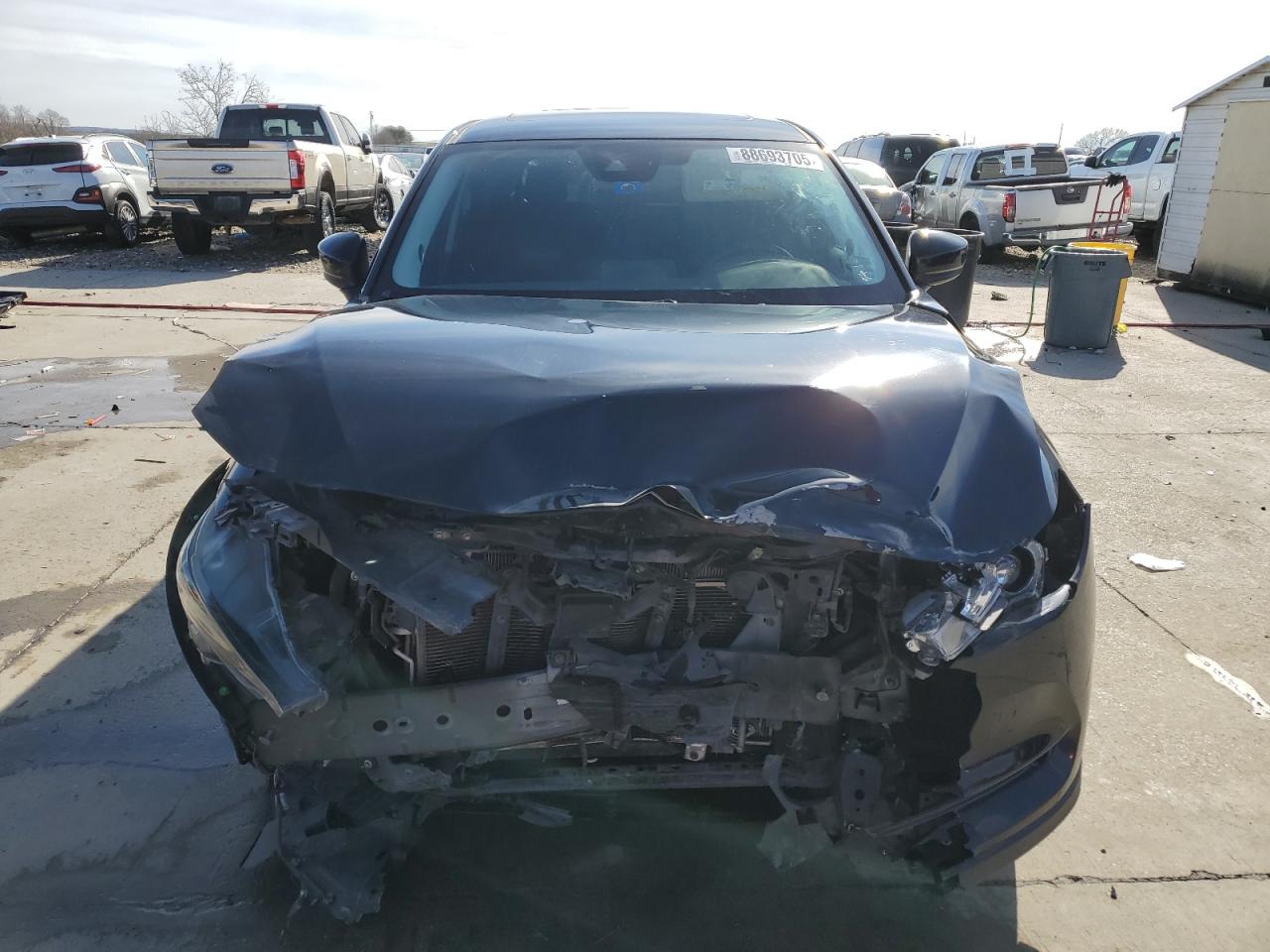 2019 Mazda CX-5 VIN JM3KFADM2K0545850 Copart auction photo, front end damage thumbnail 5