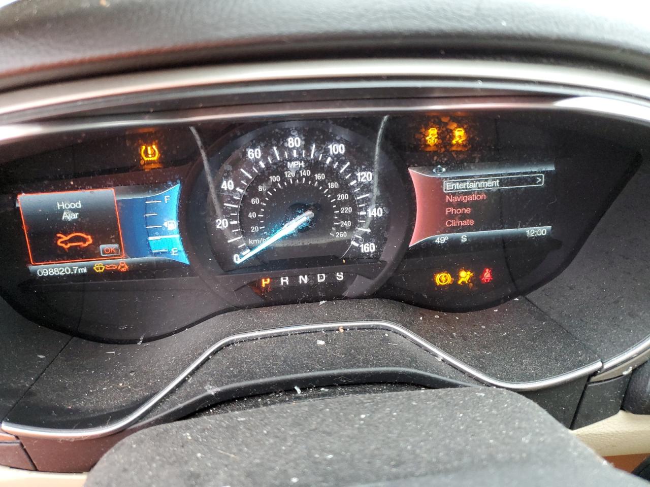 2016 Ford Fusion VIN 3FA6P0HD6GR157870 Copart auction photo, all over / undercarriage damage thumbnail 9