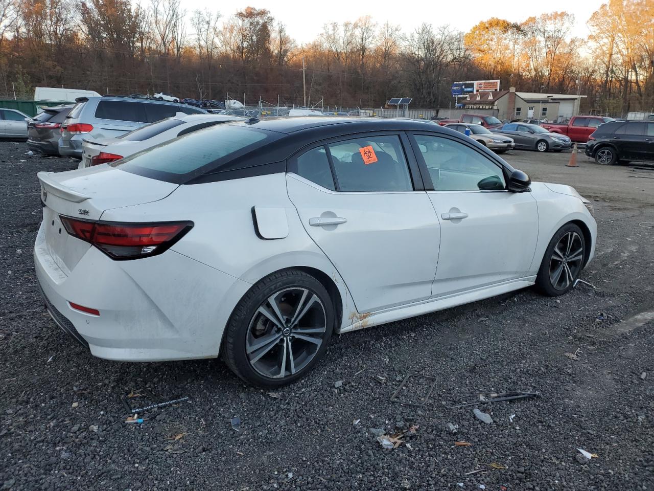 2020 Nissan Sentra VIN 3N1AB8DVXLY299853 Copart auction photo, minor dent/scratches damage thumbnail 3