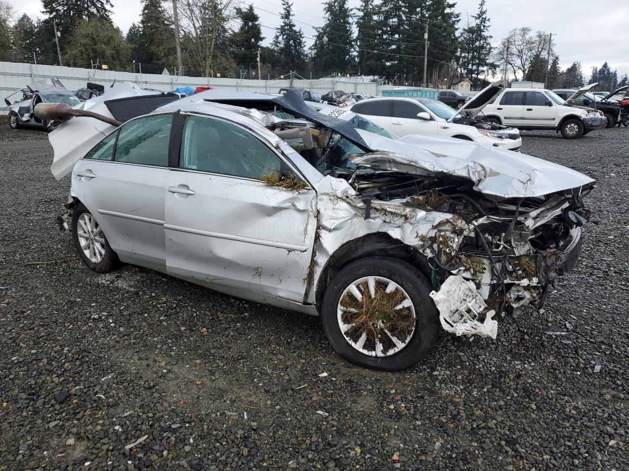 2011 Toyota Camry VIN 4T4BF3EKXBR125782 Copart auction photo, all over damage thumbnail 4
