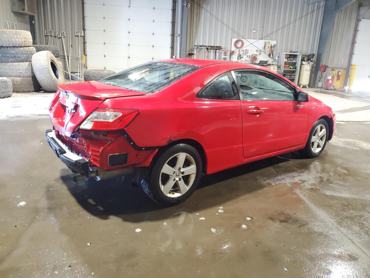 2010 Honda Civic VIN 2HGFG1B92AH533456 Copart auction photo, rear end damage thumbnail 3