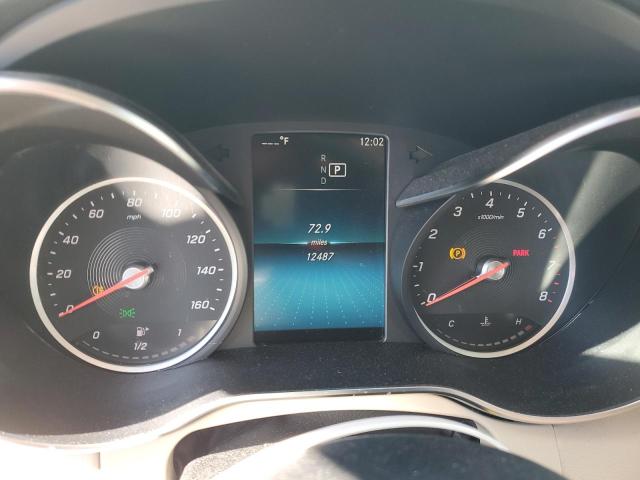 2020 Mercedes-Benz C-klasse VIN W1KWF8DB4LR571905 Copart auction photo, water/flood damage thumbnail 9