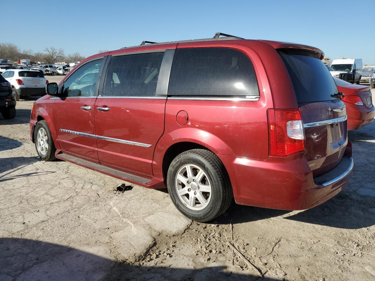 2012 Chrysler Town & Country VIN 2C4RC1CG0CR400549 Copart auction photo, undercarriage damage thumbnail 2