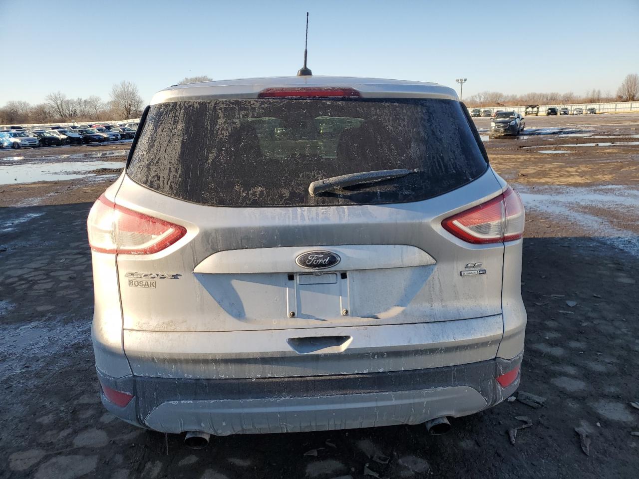 2014 Ford Escape VIN 1FMCU9GXXEUC08925 Copart auction photo, front end / undercarriage damage thumbnail 6