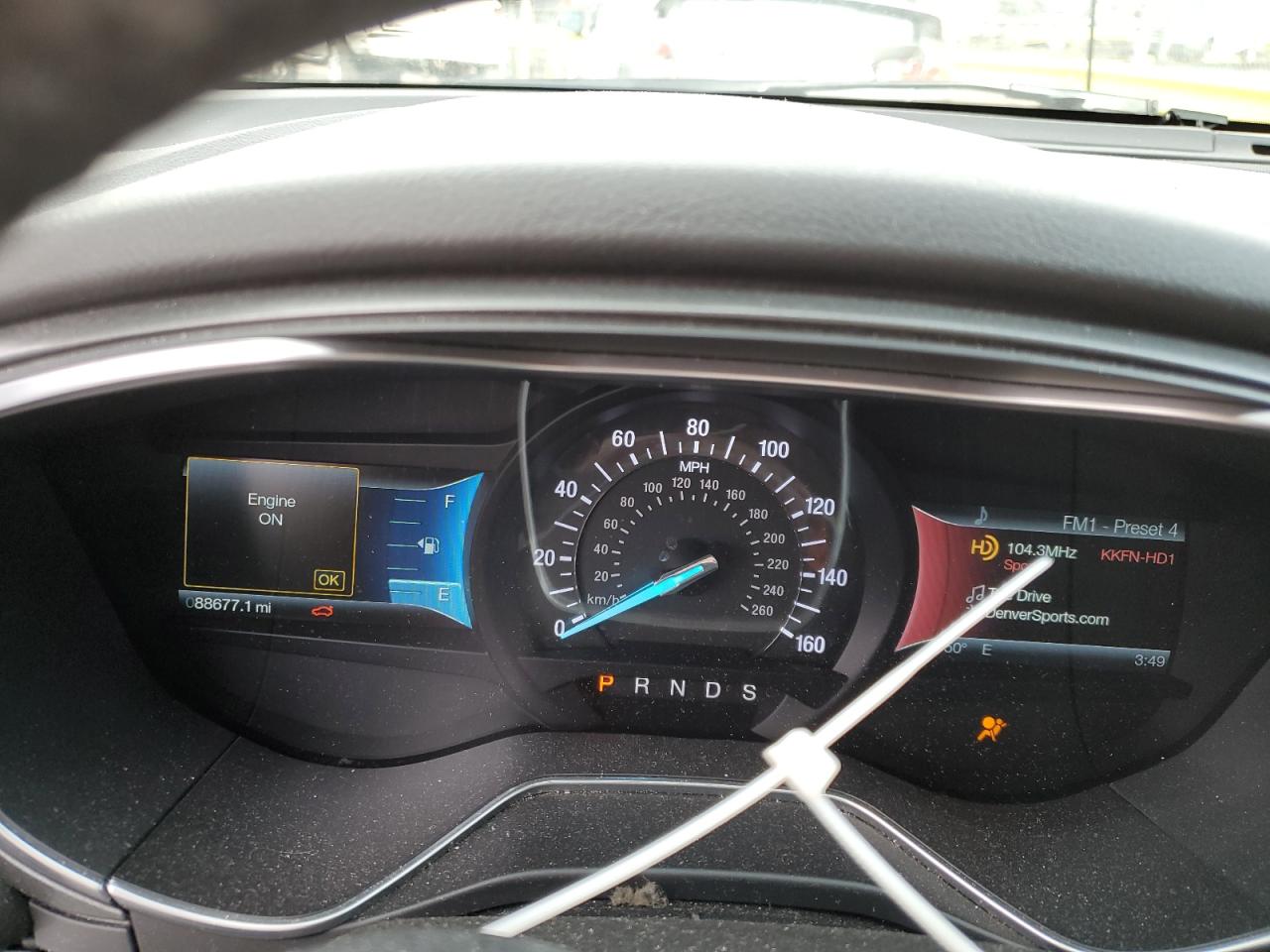 2014 Ford Fusion VIN 3FA6P0D96ER398259 Copart auction photo, front end damage thumbnail 9