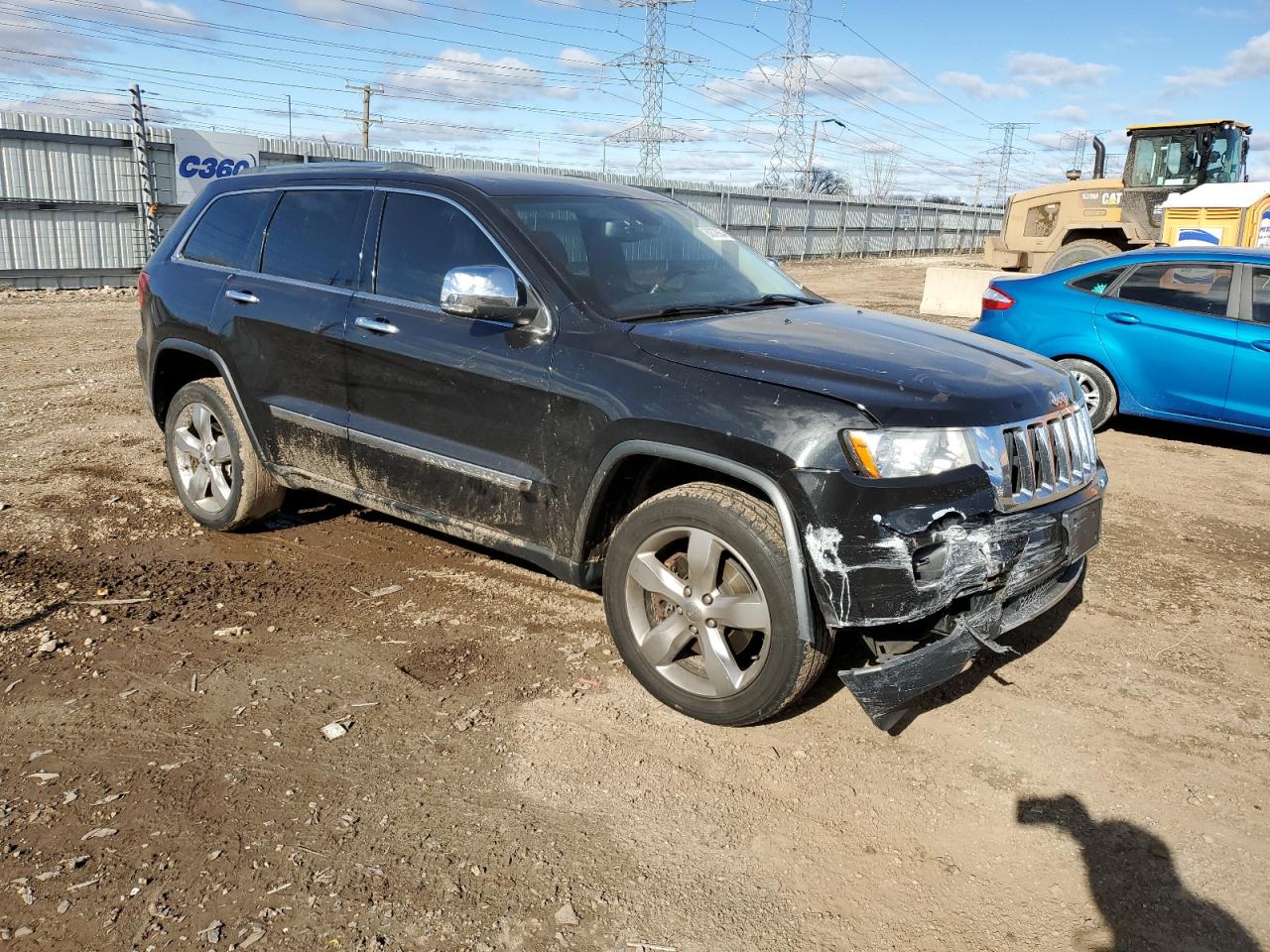 2013 Jeep Grand Cherokee VIN 1C4RJFBT8DC525181 Copart auction photo, front end damage thumbnail 4