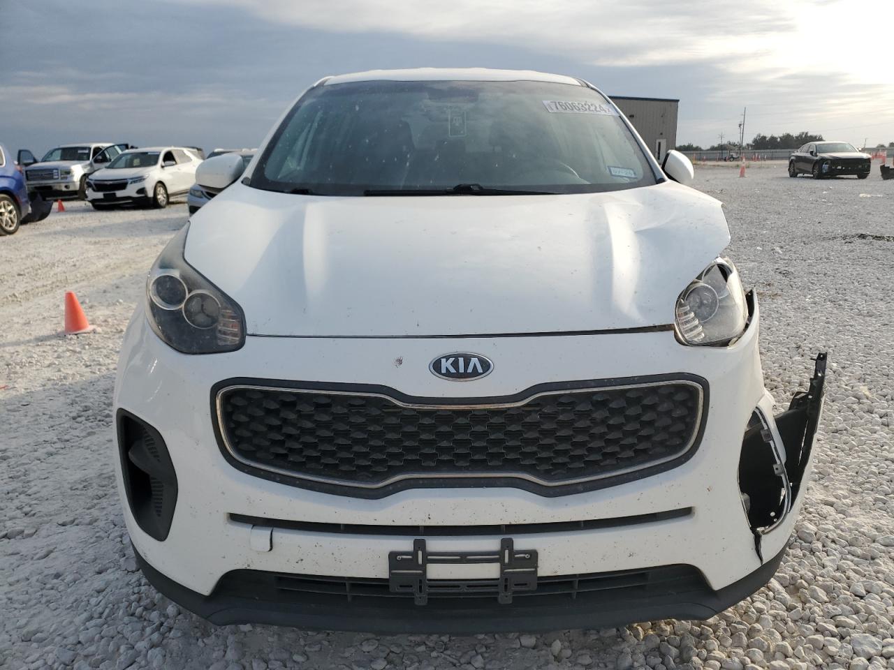 2019 KIA Sportage VIN KNDPM3AC2K7600784 Copart auction photo, front end damage thumbnail 5