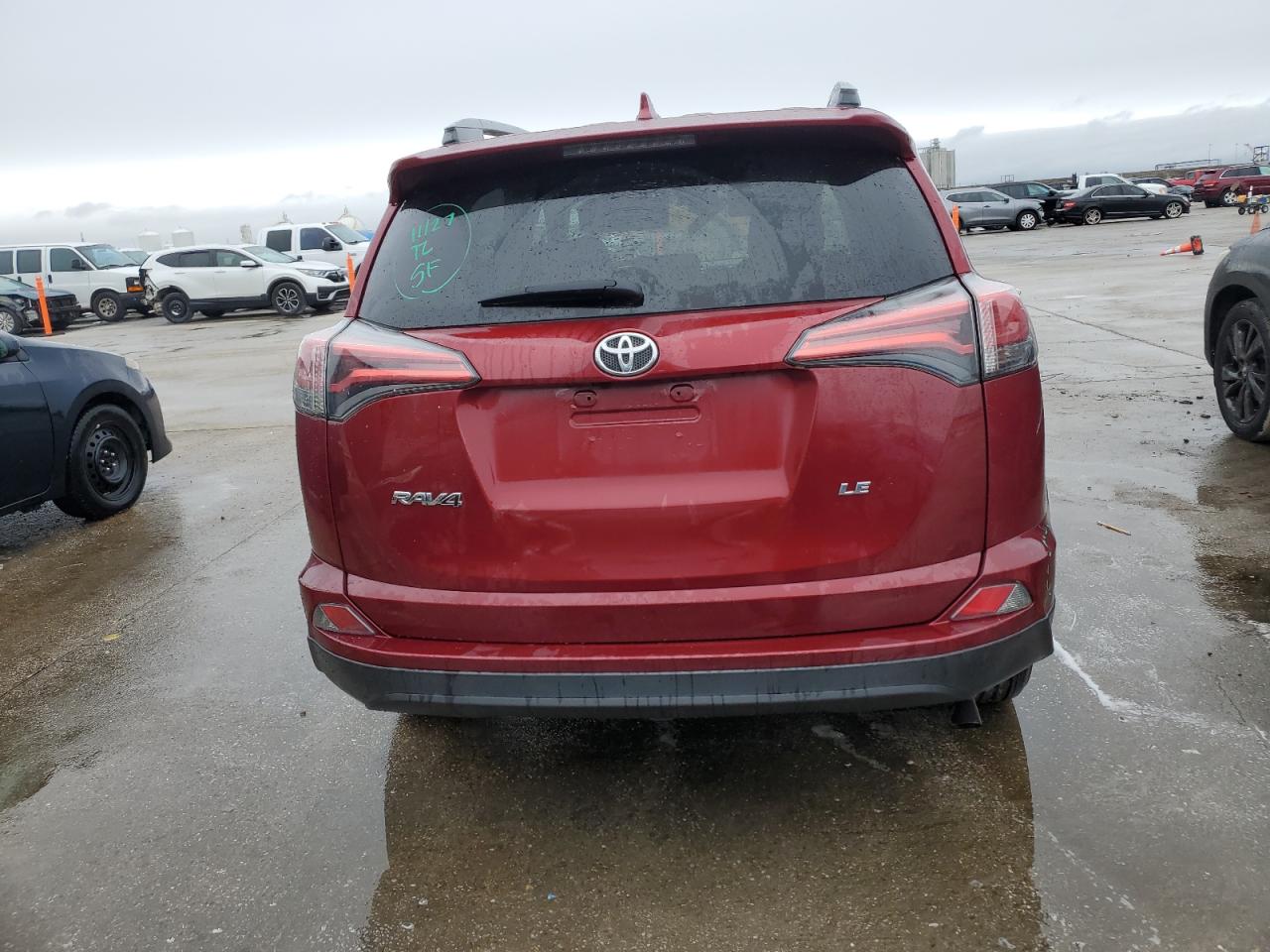 2018 Toyota RAV 4 VIN 2T3ZFREV0JW425231 Copart auction photo, front end damage thumbnail 6