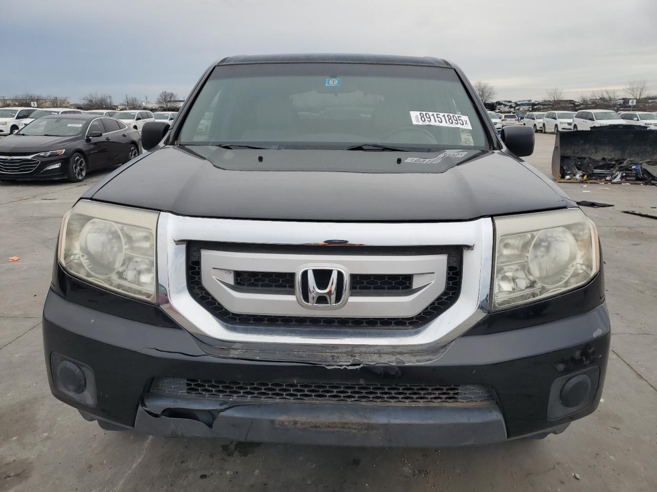 2011 Honda Pilot VIN 5FNYF3H2XBB024240 Copart auction photo, front end damage thumbnail 5
