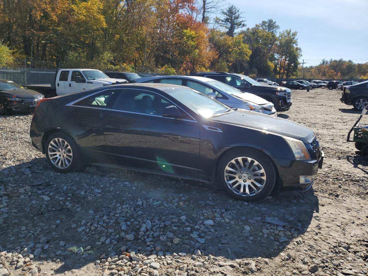 2014 Cadillac CTS VIN 1G6DG1E38E0192459 Copart auction photo, side damage thumbnail 4