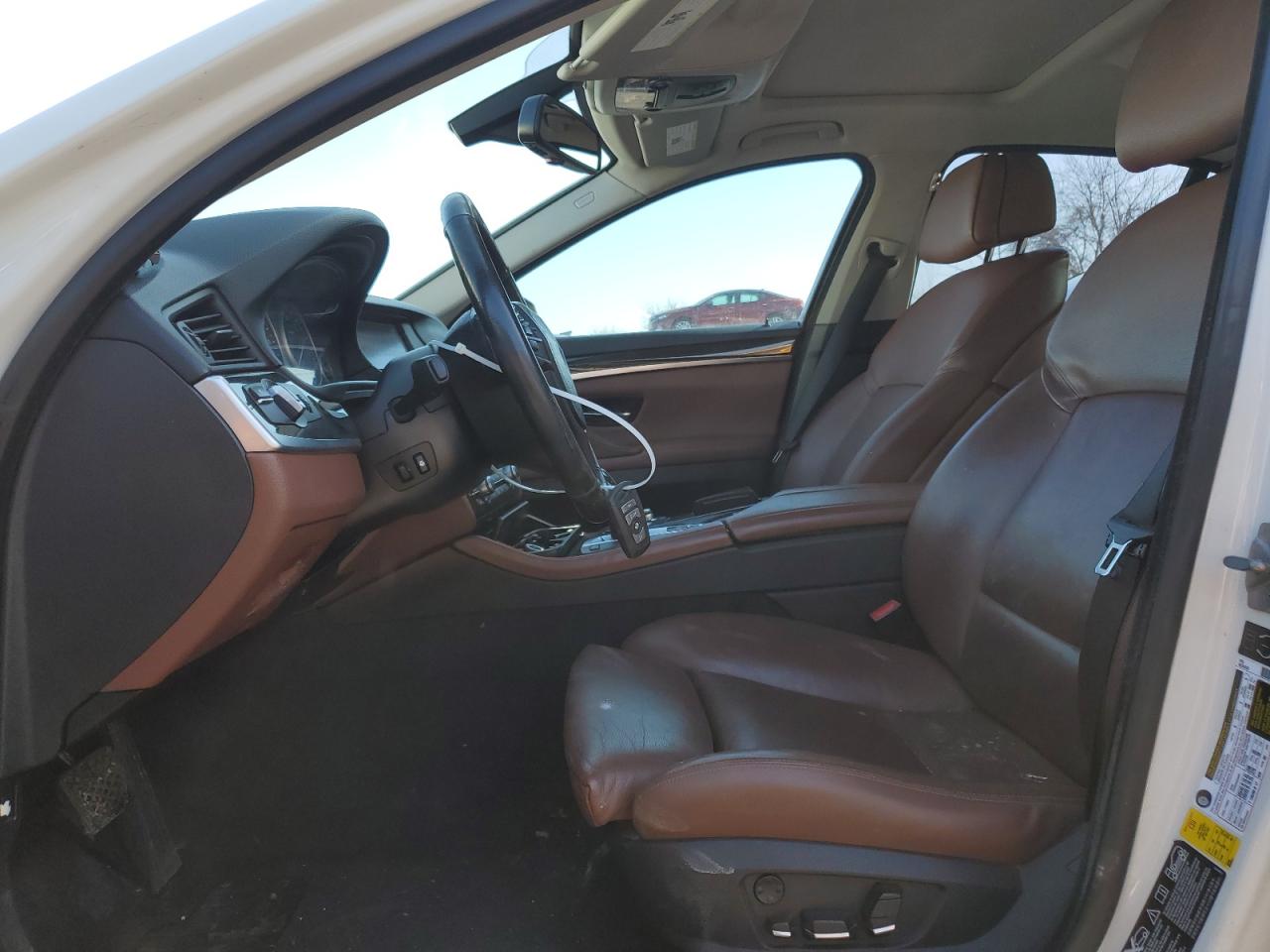 2011 BMW 5er VIN WBAFU7C56BC780485 Copart auction photo, rear end / front end damage thumbnail 7