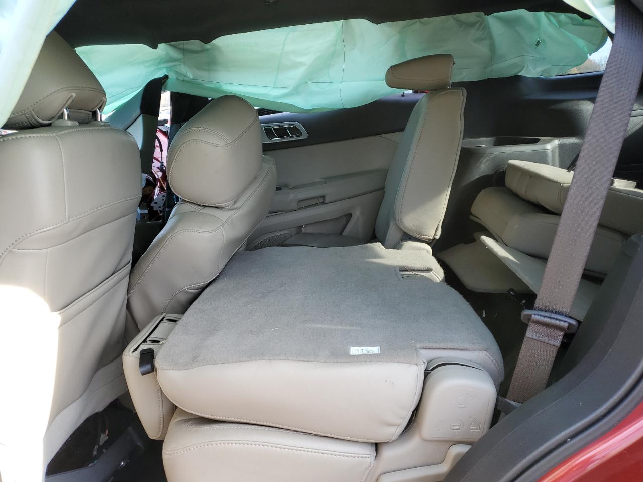 2014 Ford Explorer VIN 1FM5K7D89EGA58109 Copart auction photo, all over damage thumbnail 11