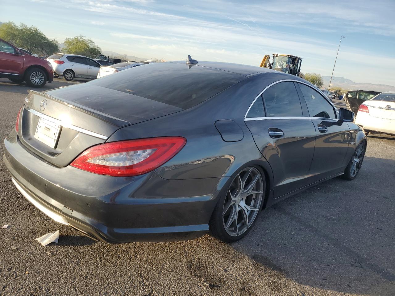 2014 Mercedes-Benz Cls-klasse VIN WDDLJ7DB5EA123492 Copart auction photo, front end damage thumbnail 3