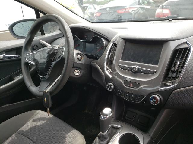 2018 Chevrolet Cruze VIN 1G1BE5SM1J7154614 Copart auction photo, front end / side damage thumbnail 9