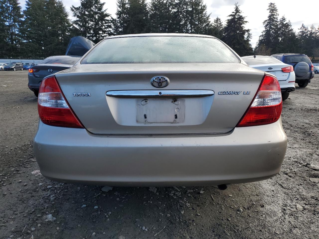 2002 Toyota Camry VIN JTDBE32K420085907 Copart auction photo, front end / side damage thumbnail 6