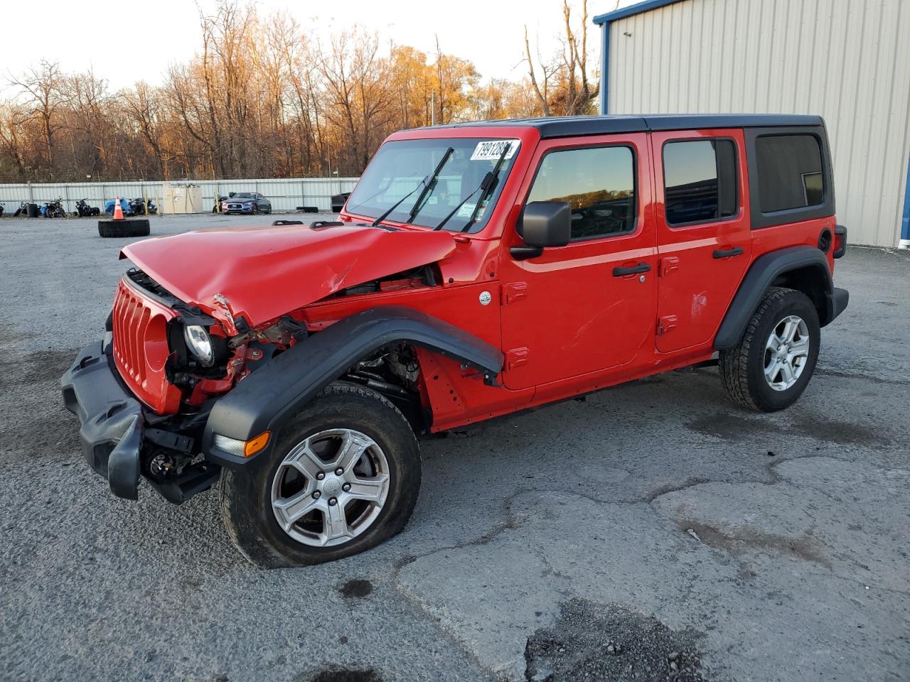 2019 Jeep Wrangler VIN 1C4HJXDN5KW645838