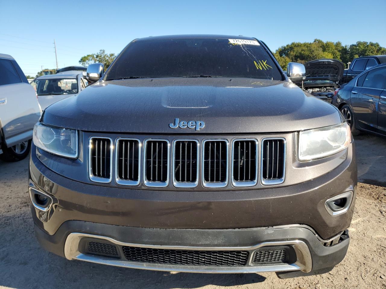 2014 Jeep Grand Cherokee VIN 1C4RJEBG2EC136454 Copart auction photo, all over damage thumbnail 5