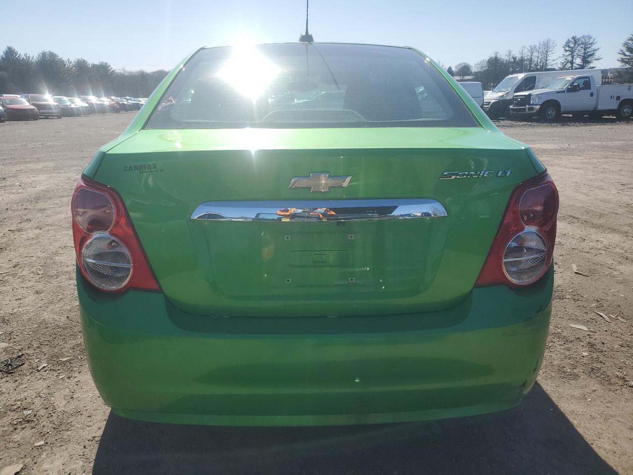2015 Chevrolet Sonic VIN 1G1JC5SH3F4157107 Copart auction photo, mechanical / front end damage thumbnail 6
