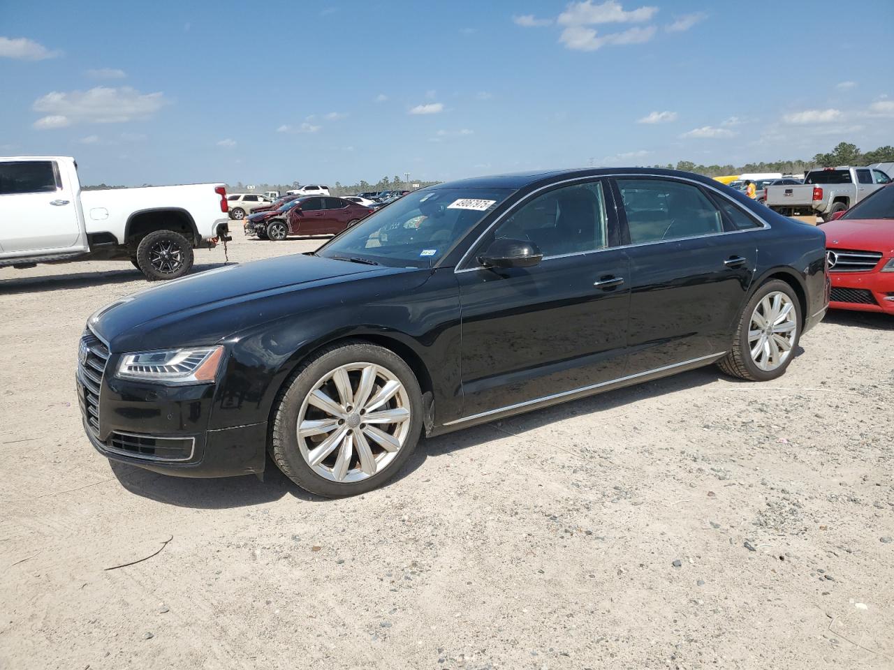 2016 Audi A8 VIN WAU3RAFD9GN004562 - Copart auction photo