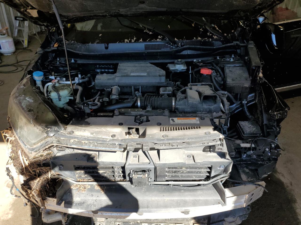 2018 Honda CR-V VIN 7FARW2H96JE002623 Copart auction photo, rollover damage thumbnail 12