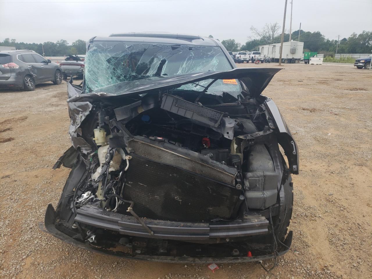2015 Honda Pilot VIN 5FNYF3H58FB023376 Copart auction photo, front end / side damage thumbnail 5