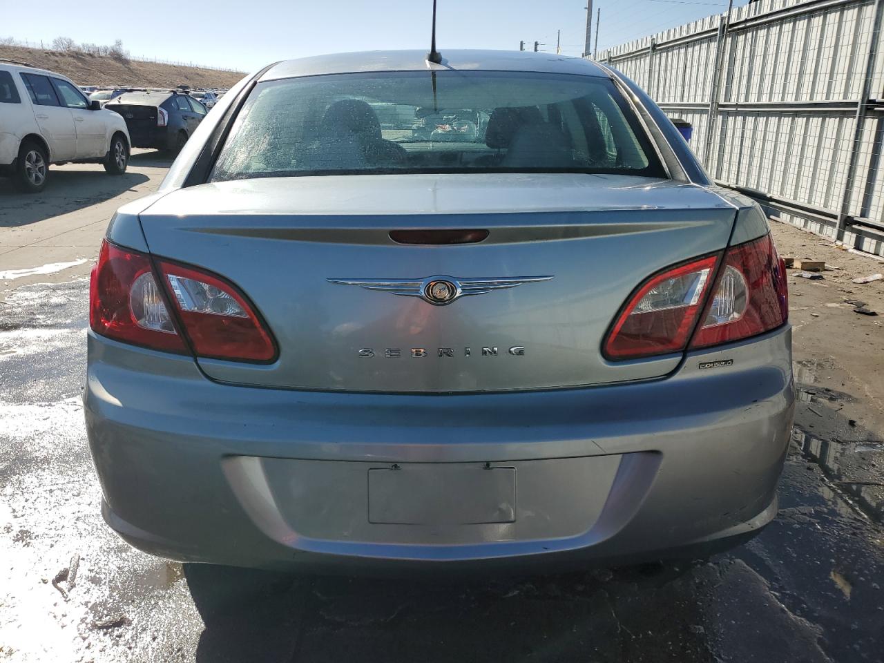 2007 Chrysler Sebring VIN 1C3LC56K67N644484 Copart auction photo, front end / side damage thumbnail 6