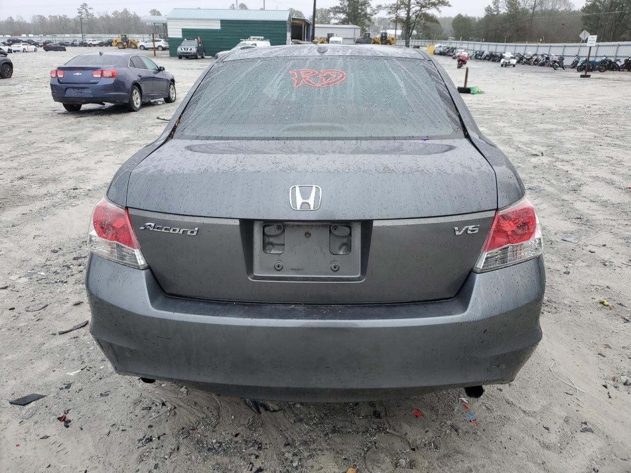 2008 Honda Accord VIN 1HGCP368X8A082916 Copart auction photo, burn - engine / front end damage thumbnail 6