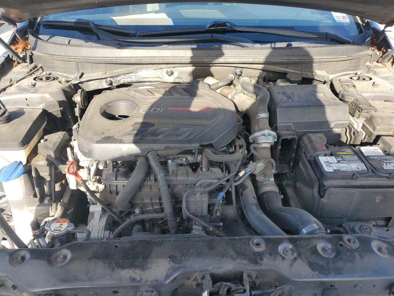 2018 Hyundai Sonata VIN 5NPE34AB4JH682762 Copart auction photo, front end damage thumbnail 11