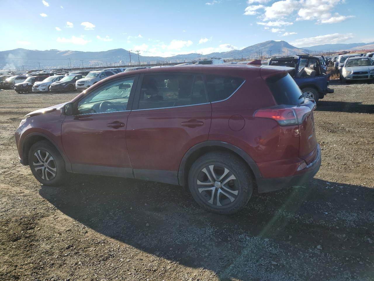 2018 Toyota RAV 4 VIN 2T3BFREV8JW798955 Copart auction photo, front end / minor dent/scratches damage thumbnail 2