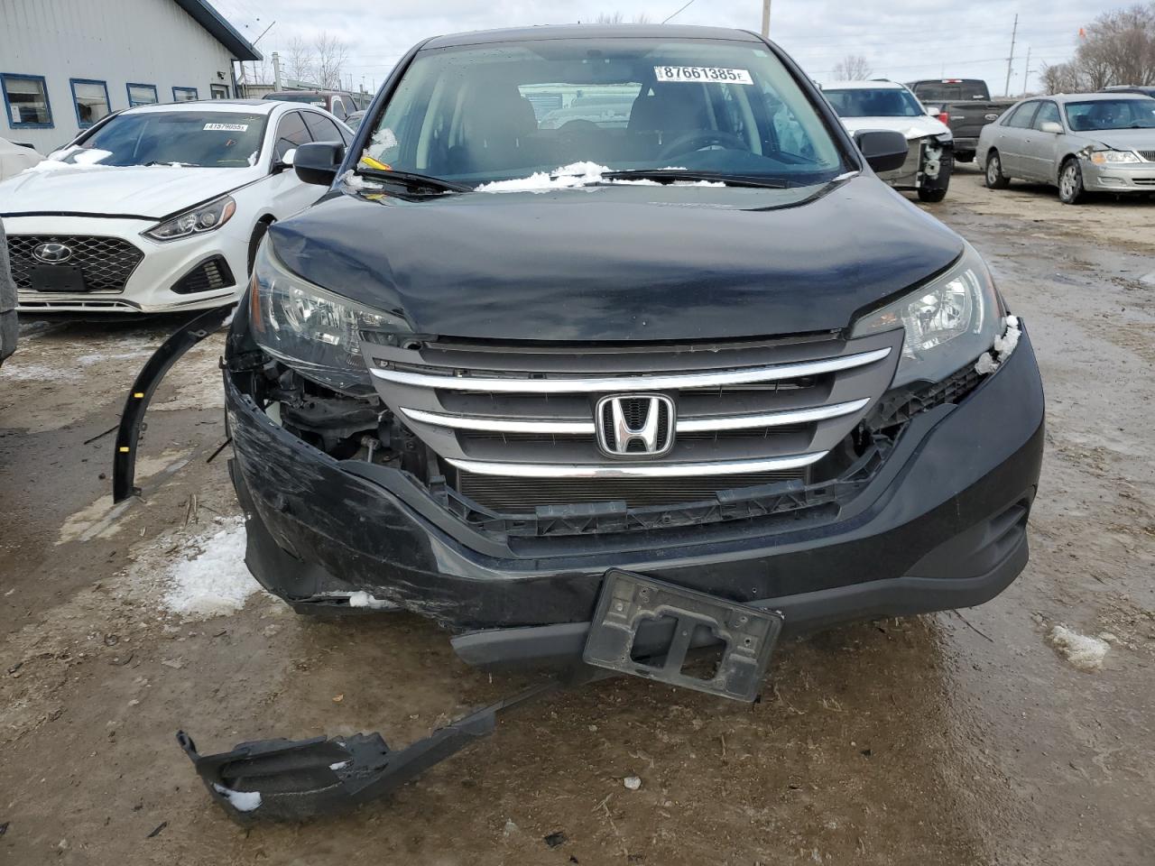 2014 Honda CR-V VIN 2HKRM4H30EH685368 Copart auction photo, front end damage thumbnail 5