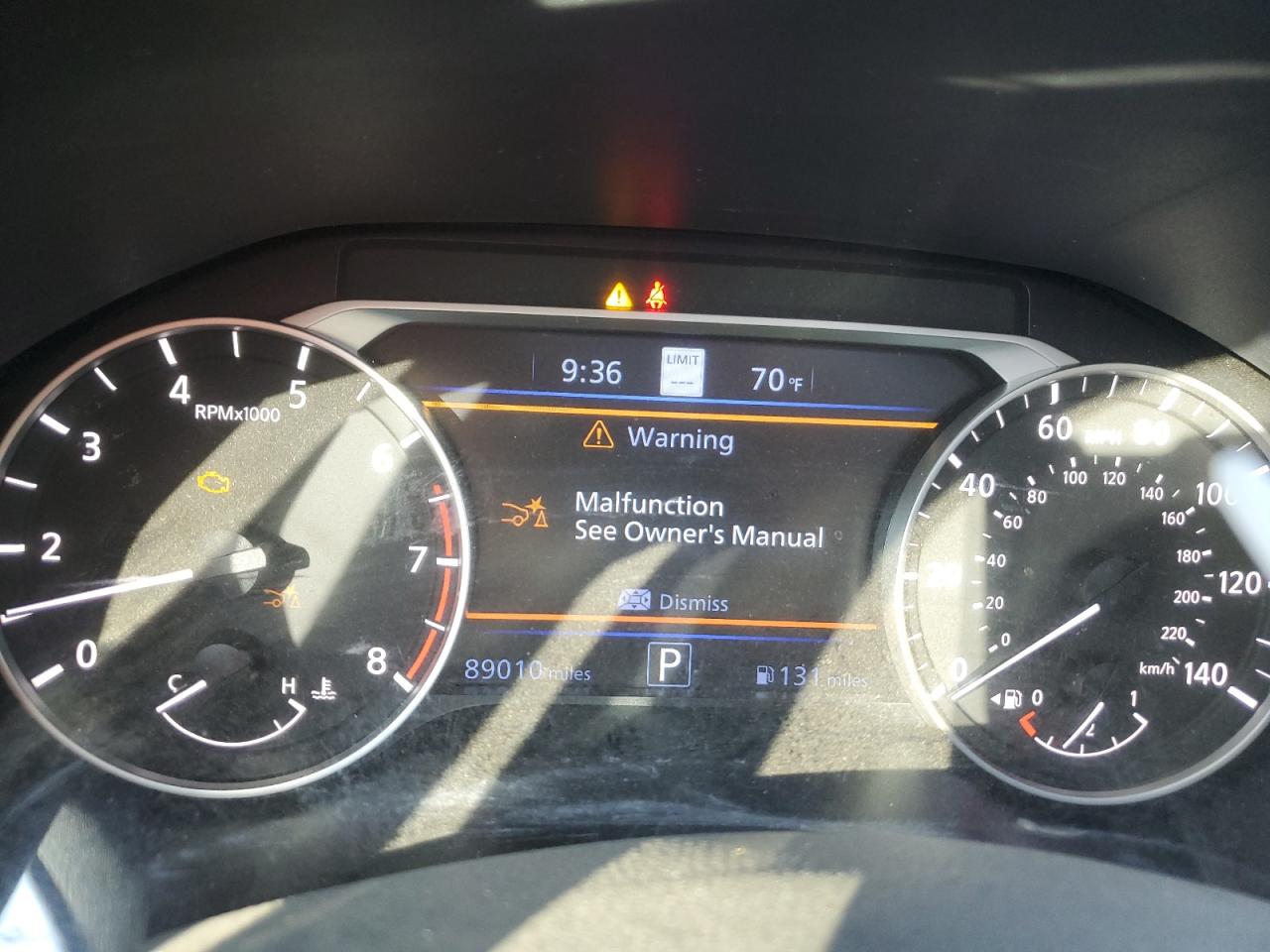 2019 Nissan Altima VIN 1N4BL4EW3KC189920 Copart auction photo, front end damage thumbnail 9
