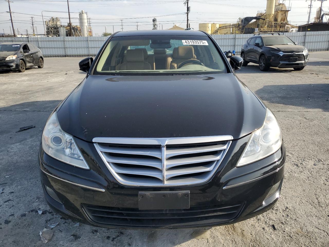 2009 Hyundai Genesis VIN KMHGC46F79U065034 Copart auction photo, rear end damage thumbnail 5