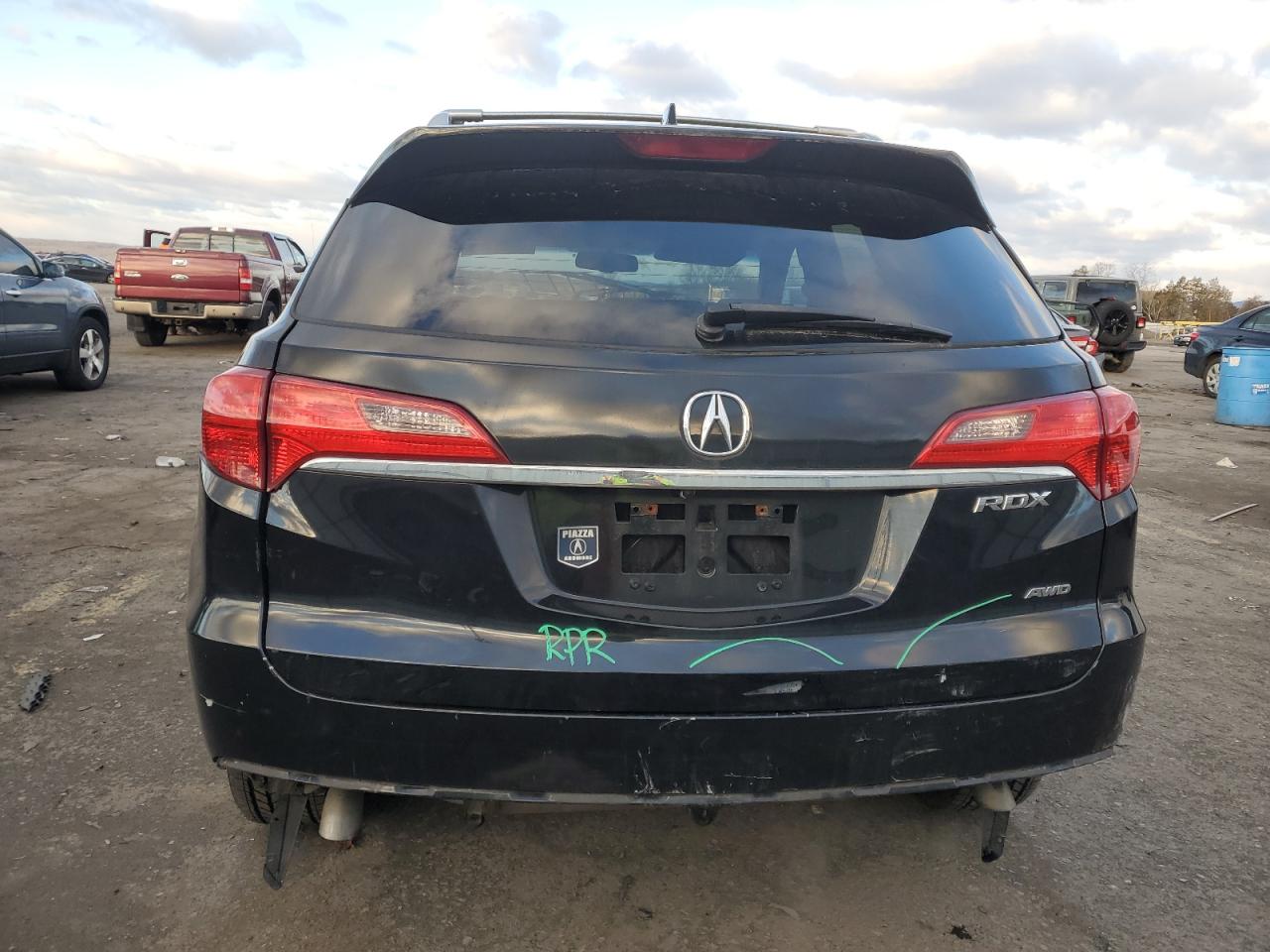 2013 Acura RDX VIN 5J8TB4H55DL004100 Copart auction photo, rear end / front end damage thumbnail 6