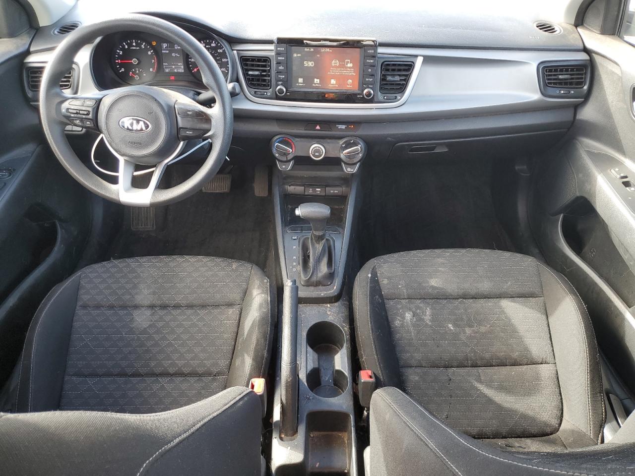 2020 KIA Rio VIN 3KPA24AD7LE335985 Copart auction photo, front end / side damage thumbnail 8