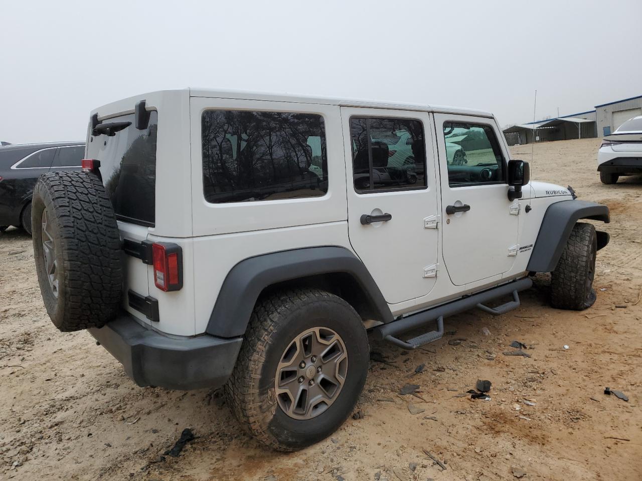 2016 Jeep Wrangler VIN 1C4BJWFG2GL112692 Copart auction photo, front end / side damage thumbnail 3