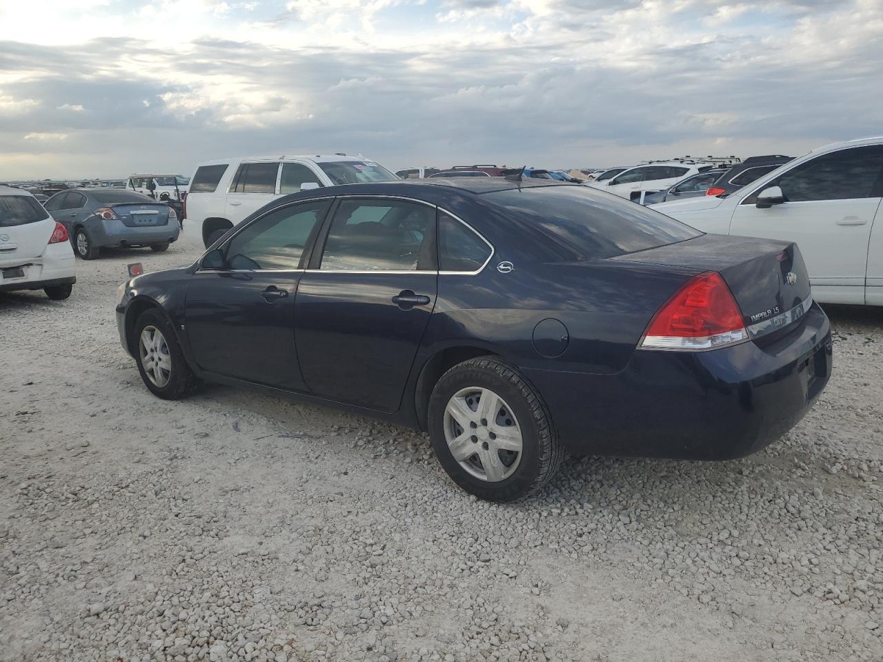 2008 Chevrolet Impala VIN 2G1WB58K789197444 Copart auction photo, side damage thumbnail 2