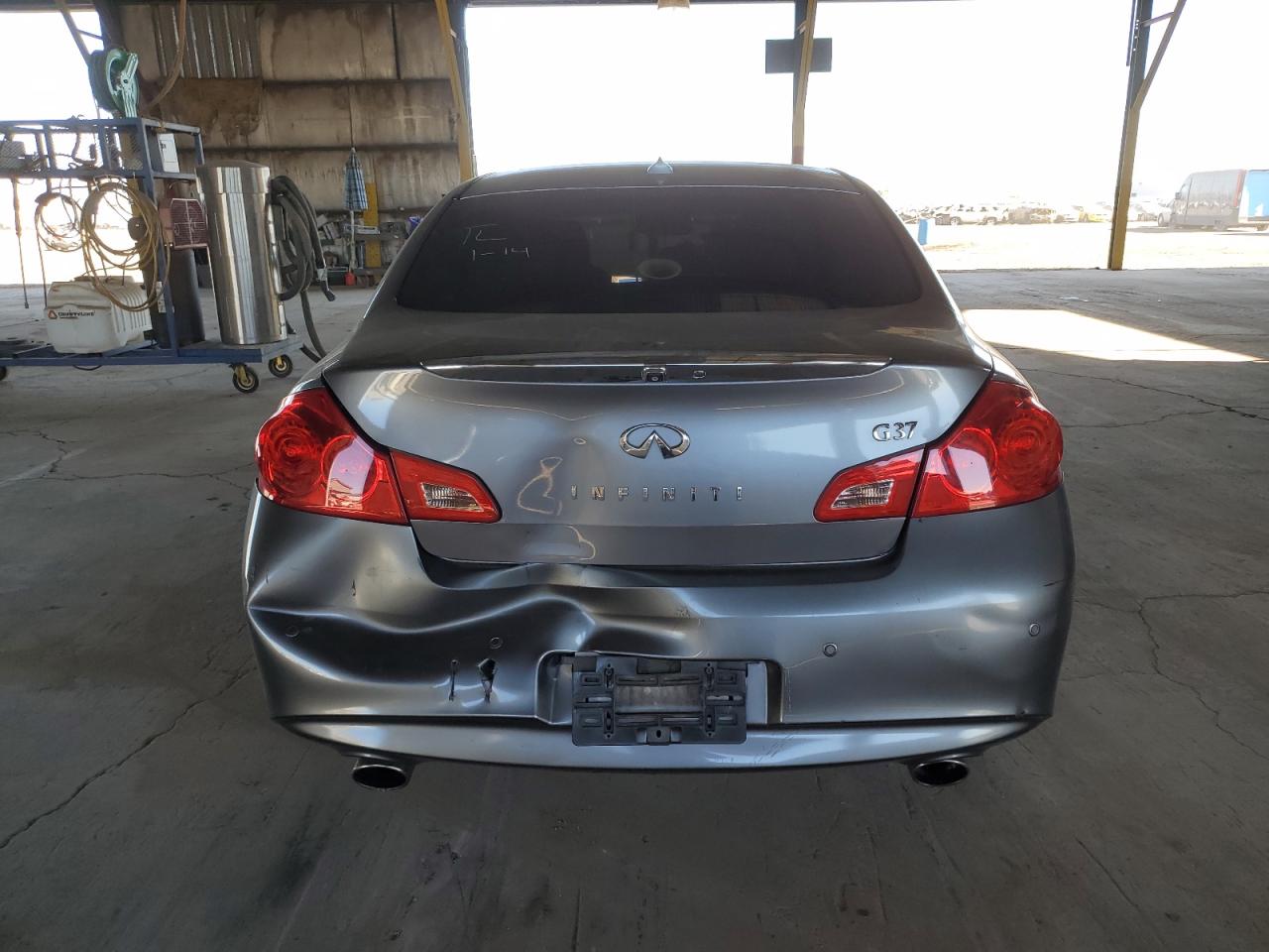 2010 Infiniti G VIN JN1CV6APXAM408158 Copart auction photo, front end damage thumbnail 6
