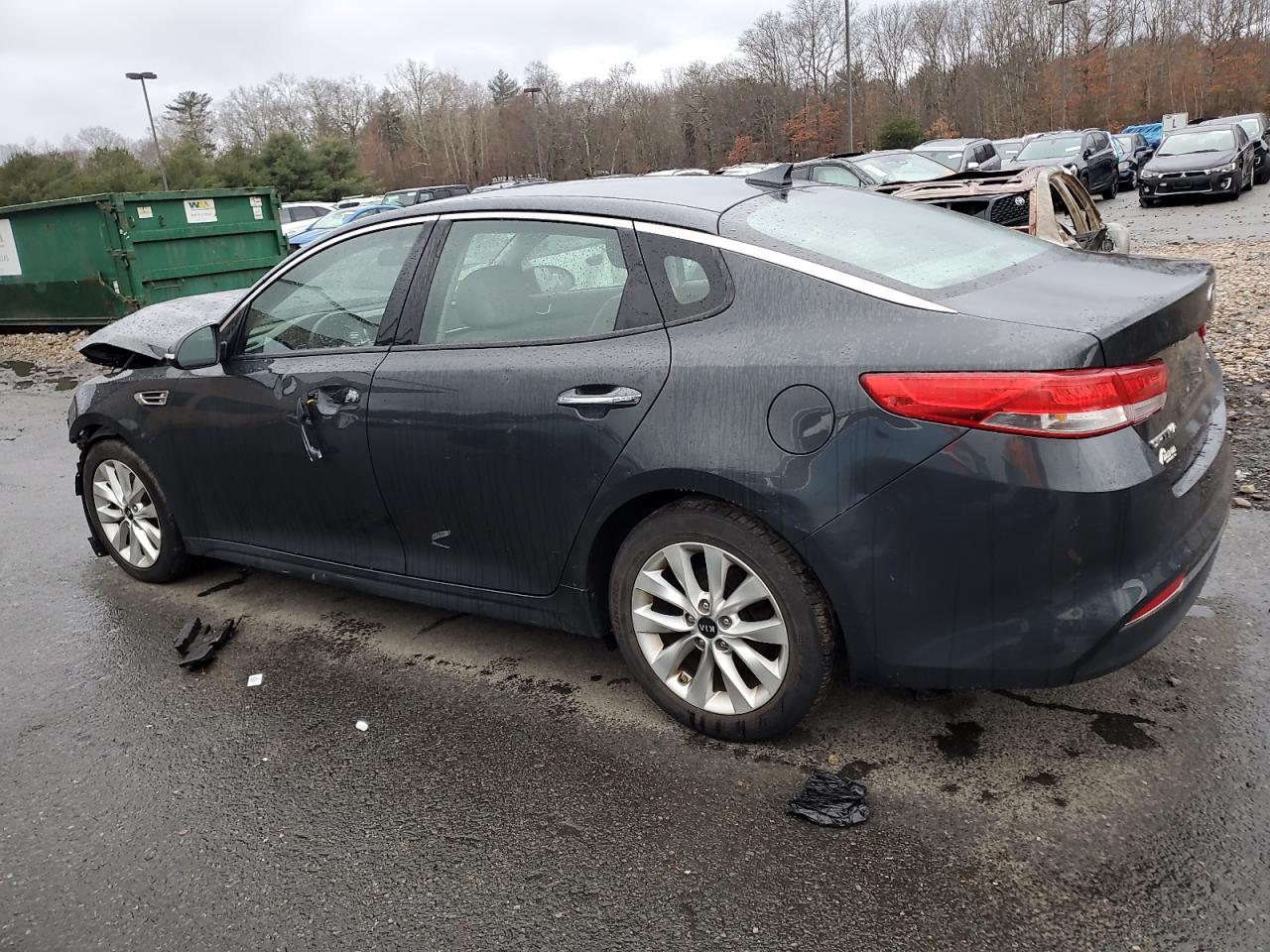 2016 KIA Optima VIN 5XXGU4L3XGG034259 Copart auction photo, front end / minor dent/scratches damage thumbnail 2