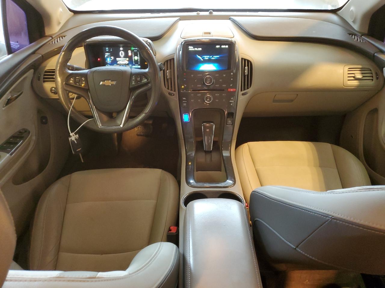 2014 Chevrolet Volt VIN 1G1RD6E46EU138029 Copart auction photo, rear end / hail damage thumbnail 8