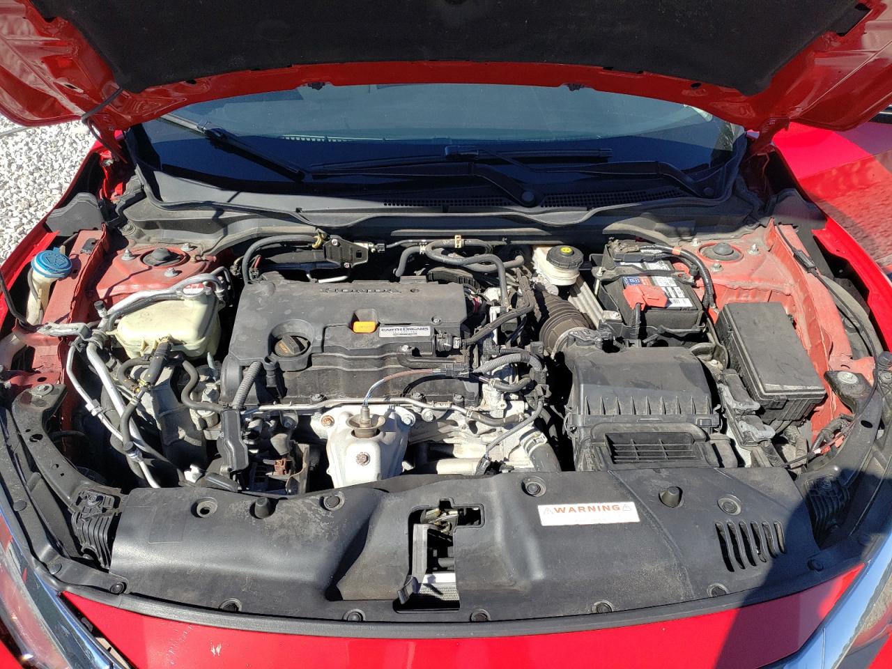 2016 Honda Civic VIN 2HGFC2F78GH563502 Copart auction photo, all over damage thumbnail 11