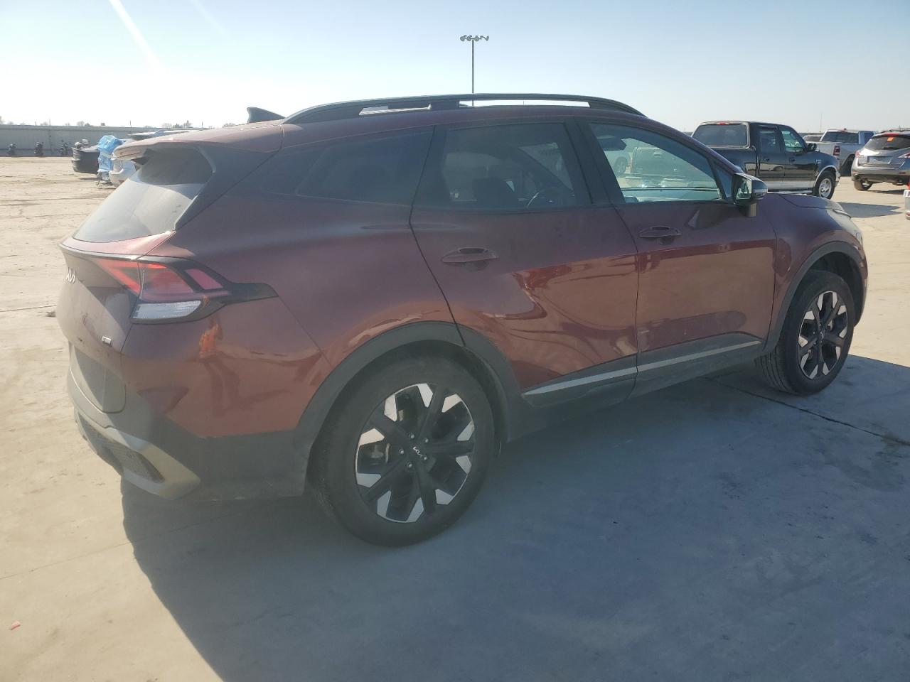 2024 KIA Sportage VIN 5XYK6CDF0RG151242 Copart auction photo, rear end / side damage thumbnail 3